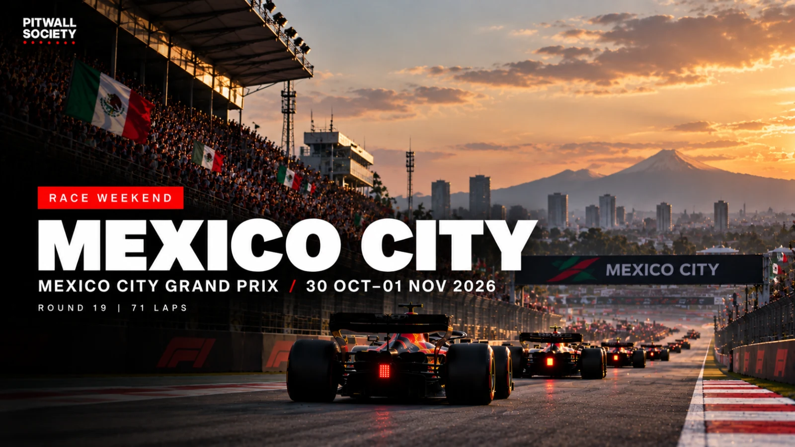 Mexico City Grand Prix at Autódromo Hermanos Rodríguez